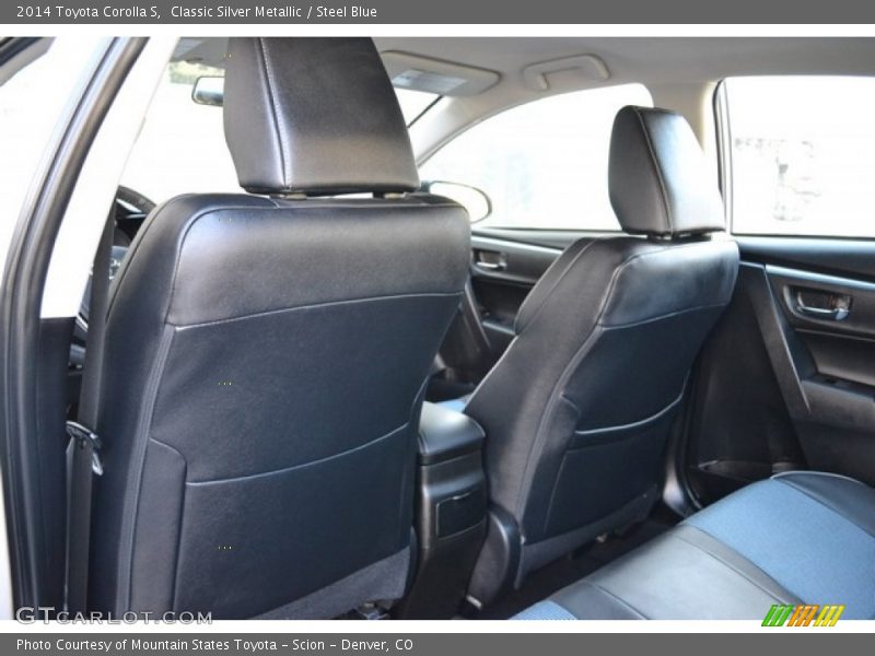 Classic Silver Metallic / Steel Blue 2014 Toyota Corolla S