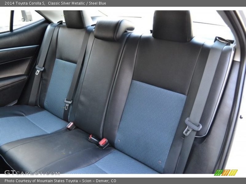 Classic Silver Metallic / Steel Blue 2014 Toyota Corolla S