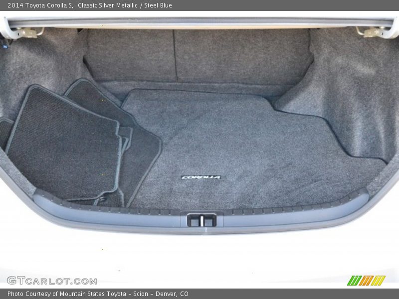 Classic Silver Metallic / Steel Blue 2014 Toyota Corolla S