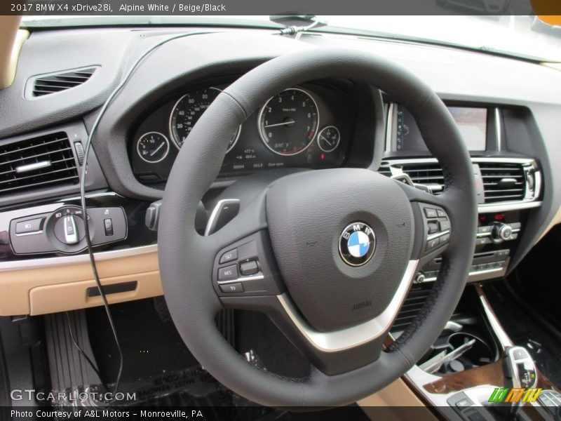  2017 X4 xDrive28i Steering Wheel