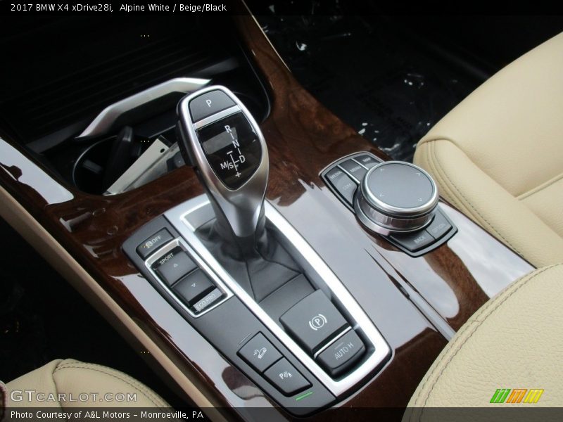  2017 X4 xDrive28i 8 Speed Sport Automatic Shifter
