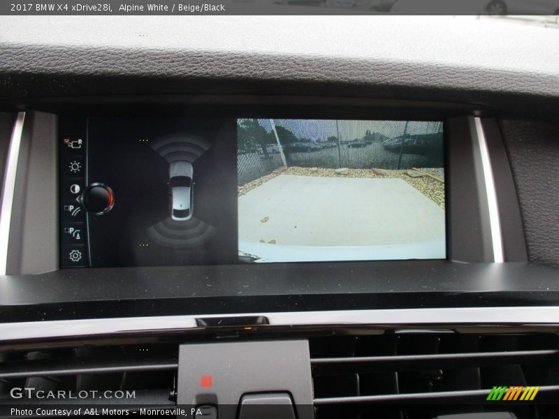 Alpine White / Beige/Black 2017 BMW X4 xDrive28i