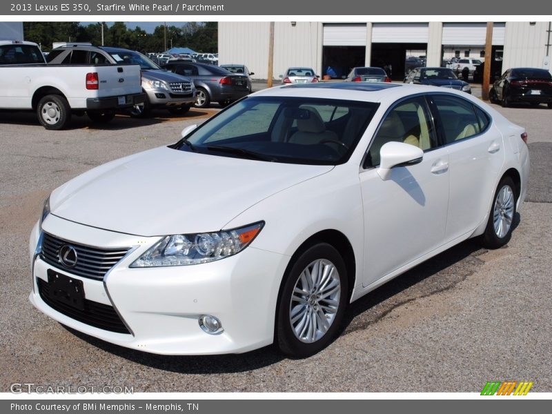 Starfire White Pearl / Parchment 2013 Lexus ES 350