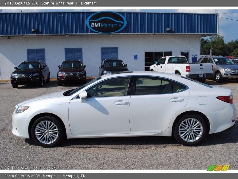 Starfire White Pearl / Parchment 2013 Lexus ES 350