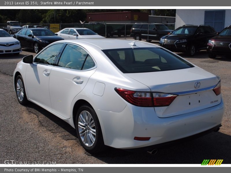 Starfire White Pearl / Parchment 2013 Lexus ES 350