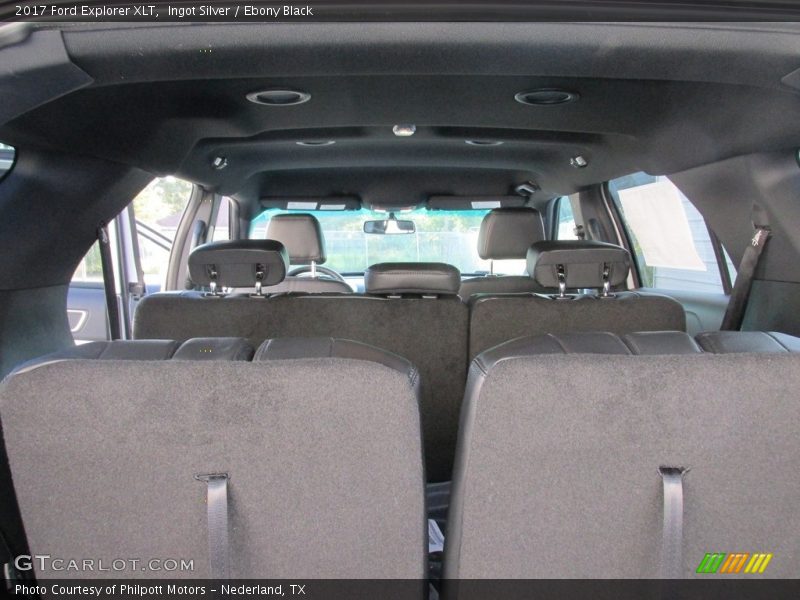 Ingot Silver / Ebony Black 2017 Ford Explorer XLT