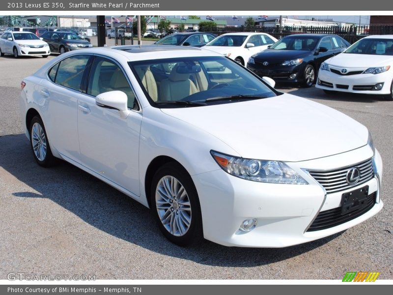 Starfire White Pearl / Parchment 2013 Lexus ES 350