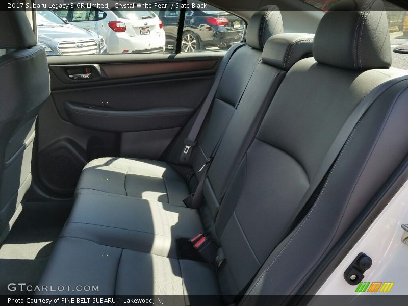 Rear Seat of 2017 Legacy 3.6R Limited