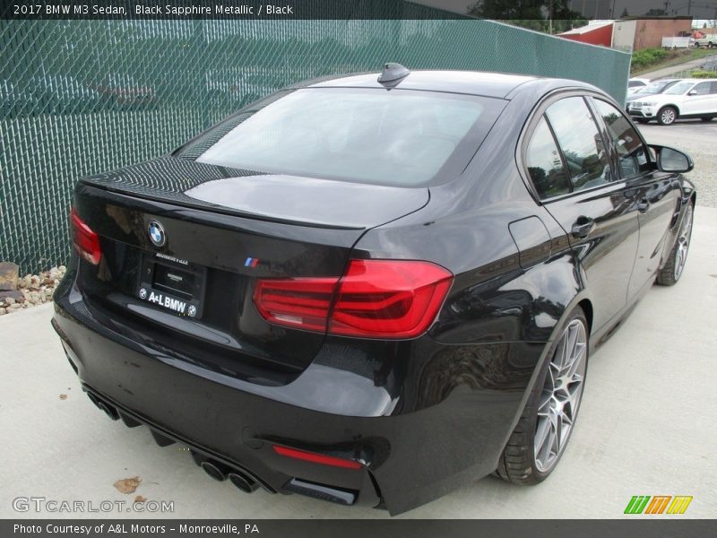 Black Sapphire Metallic / Black 2017 BMW M3 Sedan