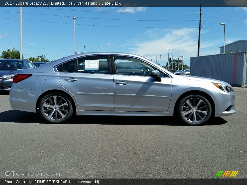 Ice Silver Metallic / Slate Black 2017 Subaru Legacy 2.5i Limited
