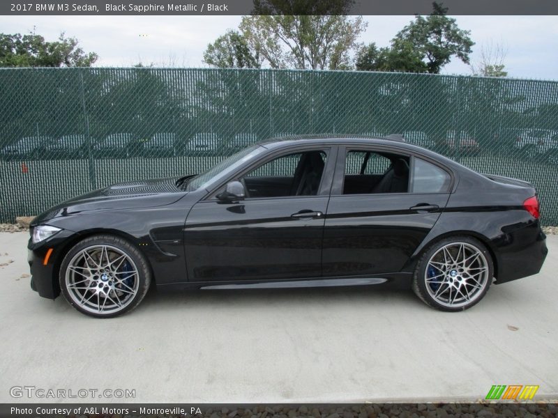  2017 M3 Sedan Black Sapphire Metallic