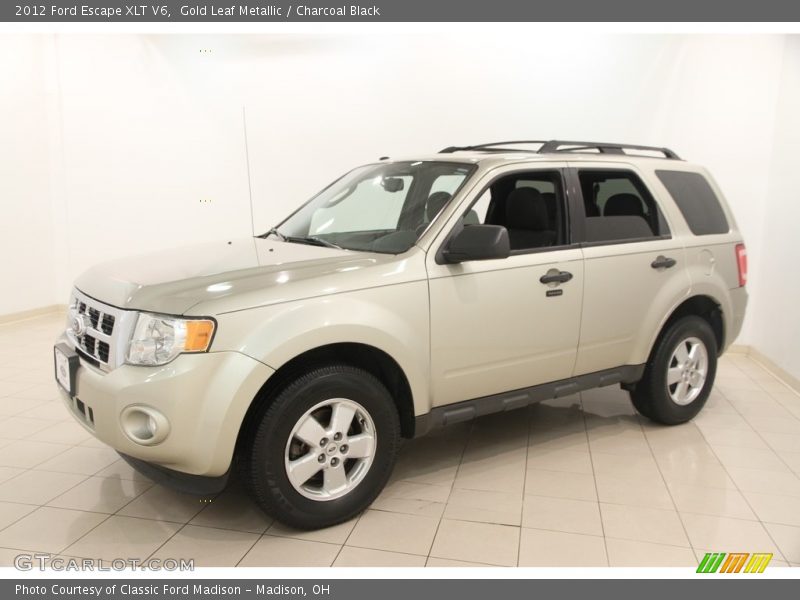 Gold Leaf Metallic / Charcoal Black 2012 Ford Escape XLT V6