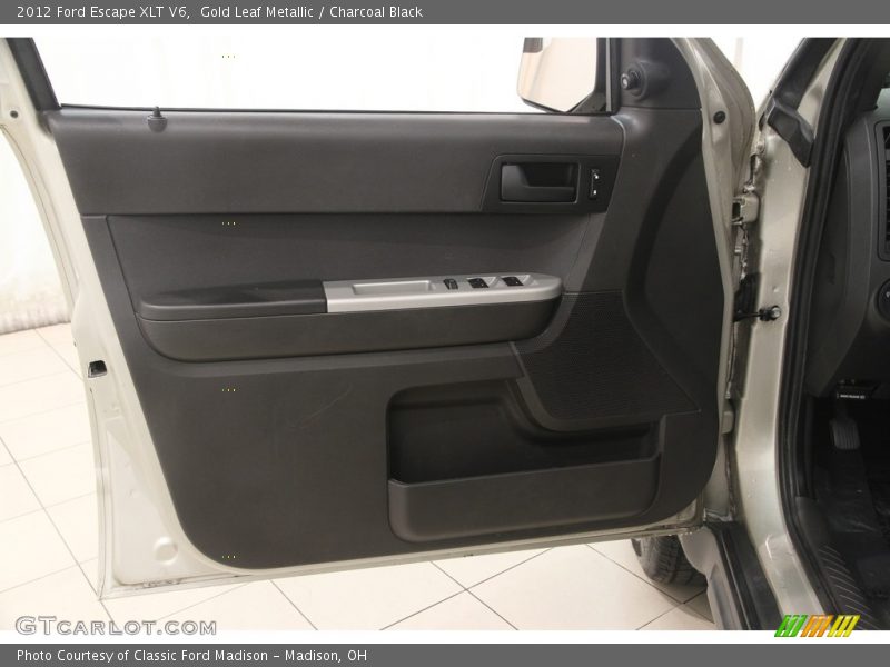 Gold Leaf Metallic / Charcoal Black 2012 Ford Escape XLT V6