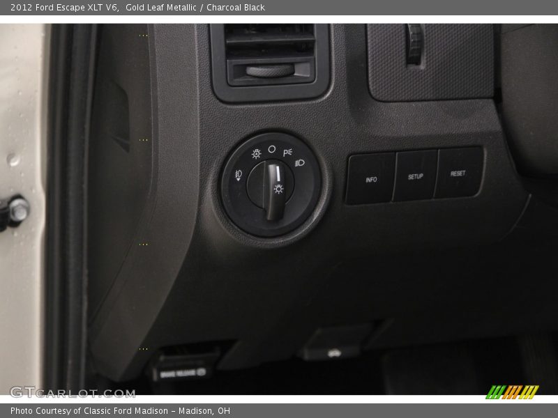 Gold Leaf Metallic / Charcoal Black 2012 Ford Escape XLT V6