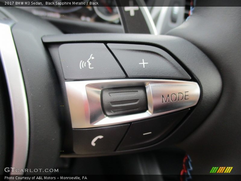 Controls of 2017 M3 Sedan