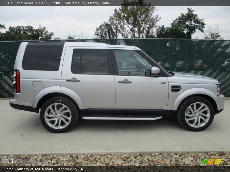 Indus Silver Metallic / Ebony/Ebony 2016 Land Rover LR4 HSE