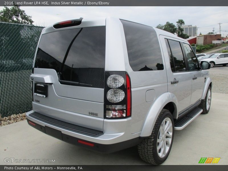 Indus Silver Metallic / Ebony/Ebony 2016 Land Rover LR4 HSE