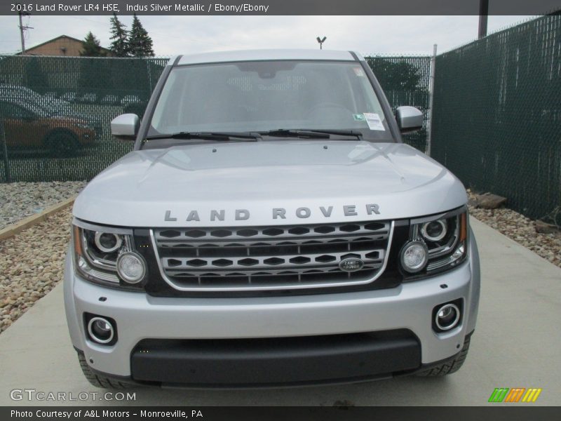Indus Silver Metallic / Ebony/Ebony 2016 Land Rover LR4 HSE