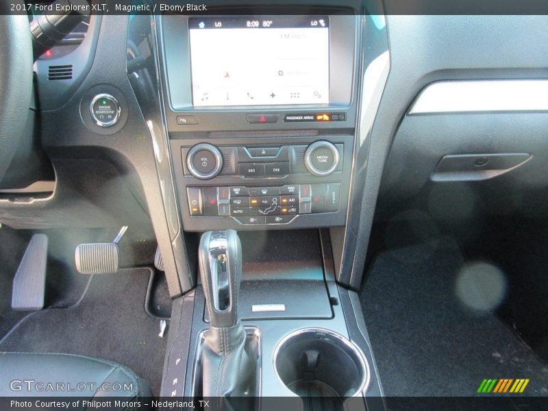 Magnetic / Ebony Black 2017 Ford Explorer XLT