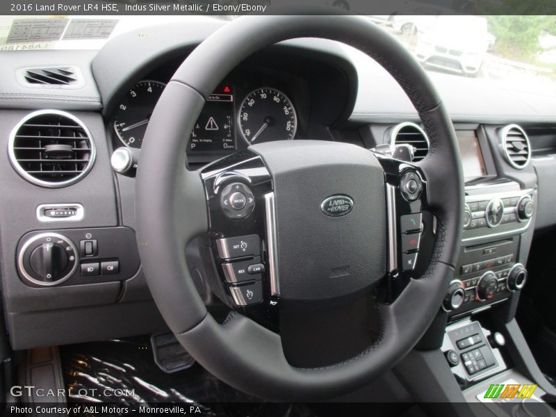 Indus Silver Metallic / Ebony/Ebony 2016 Land Rover LR4 HSE