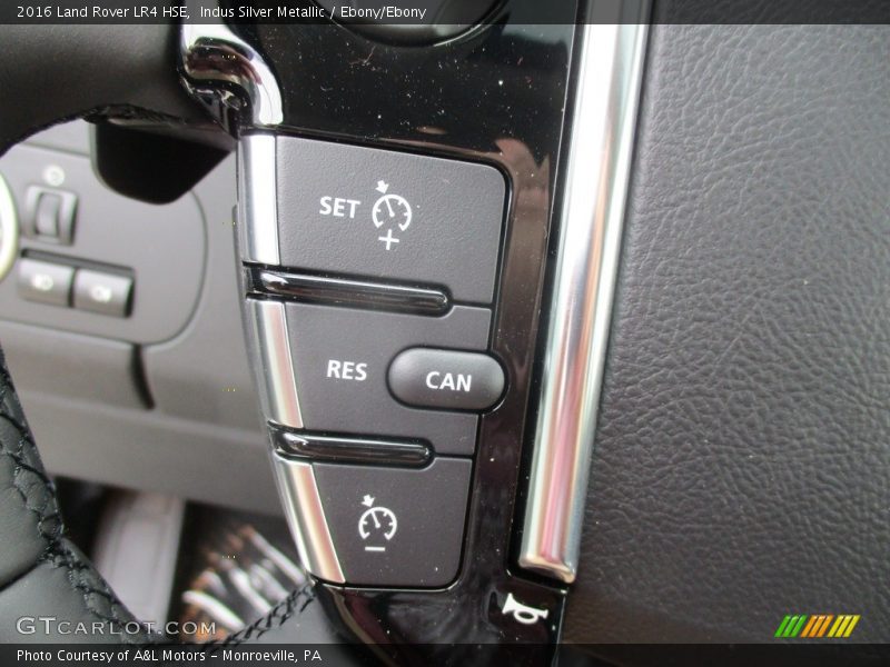 Indus Silver Metallic / Ebony/Ebony 2016 Land Rover LR4 HSE
