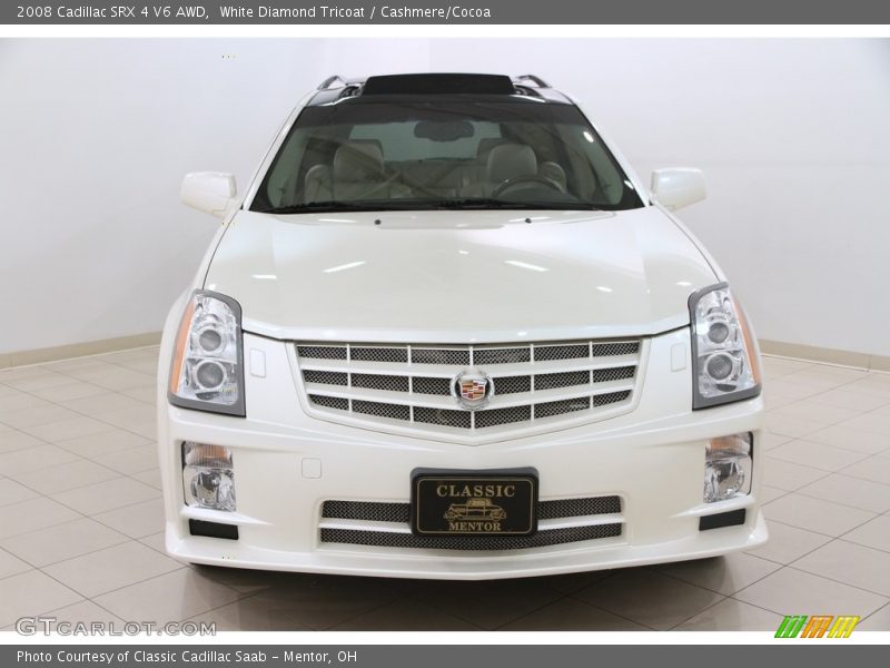 White Diamond Tricoat / Cashmere/Cocoa 2008 Cadillac SRX 4 V6 AWD