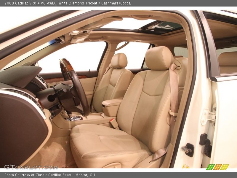 White Diamond Tricoat / Cashmere/Cocoa 2008 Cadillac SRX 4 V6 AWD
