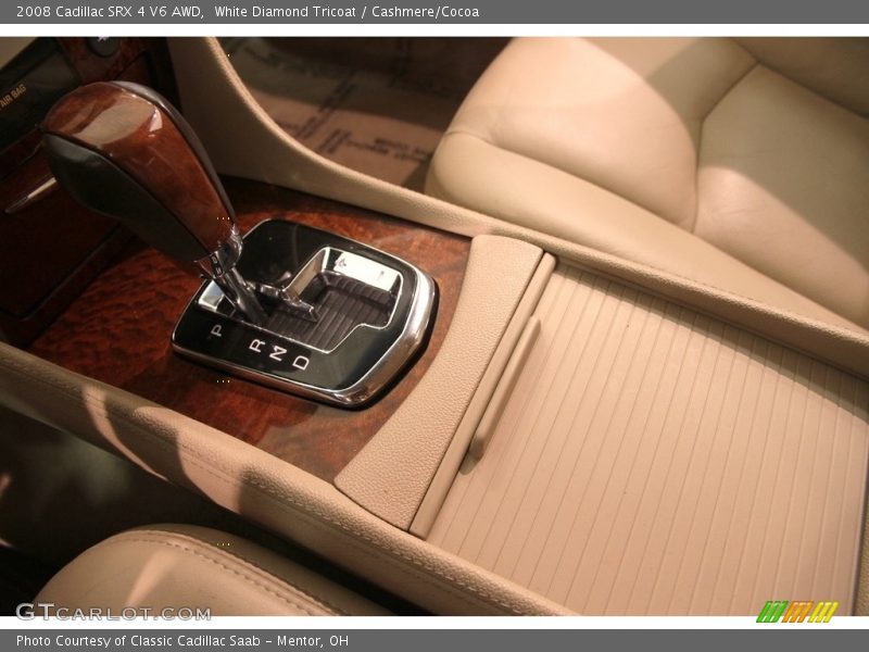 White Diamond Tricoat / Cashmere/Cocoa 2008 Cadillac SRX 4 V6 AWD