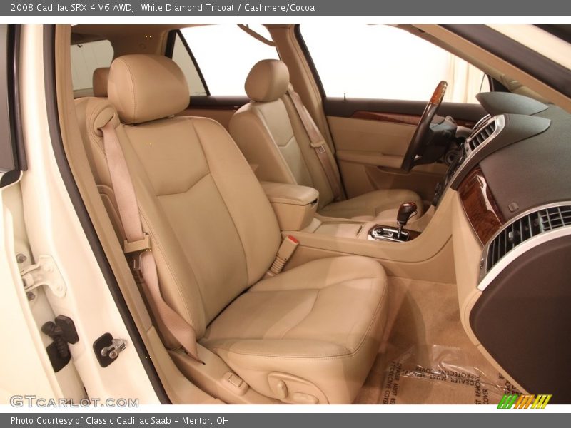 White Diamond Tricoat / Cashmere/Cocoa 2008 Cadillac SRX 4 V6 AWD