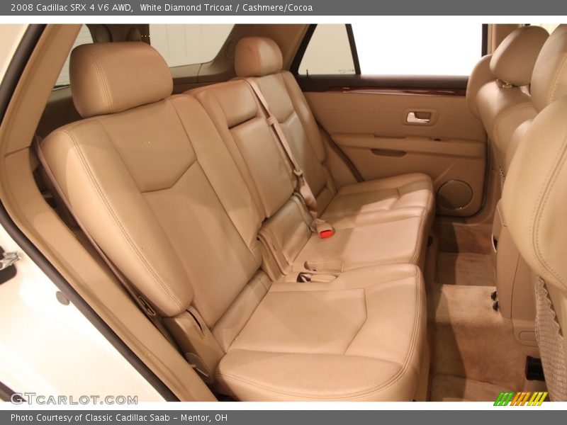 White Diamond Tricoat / Cashmere/Cocoa 2008 Cadillac SRX 4 V6 AWD