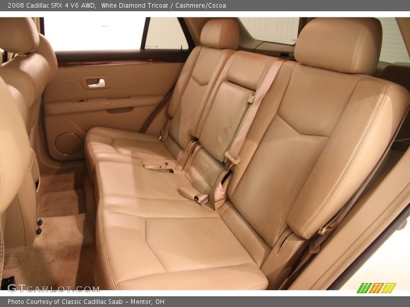 White Diamond Tricoat / Cashmere/Cocoa 2008 Cadillac SRX 4 V6 AWD