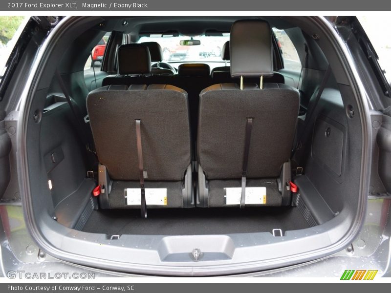 Magnetic / Ebony Black 2017 Ford Explorer XLT