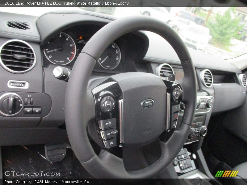Yulong White Metallic / Ebony/Ebony 2016 Land Rover LR4 HSE LUX