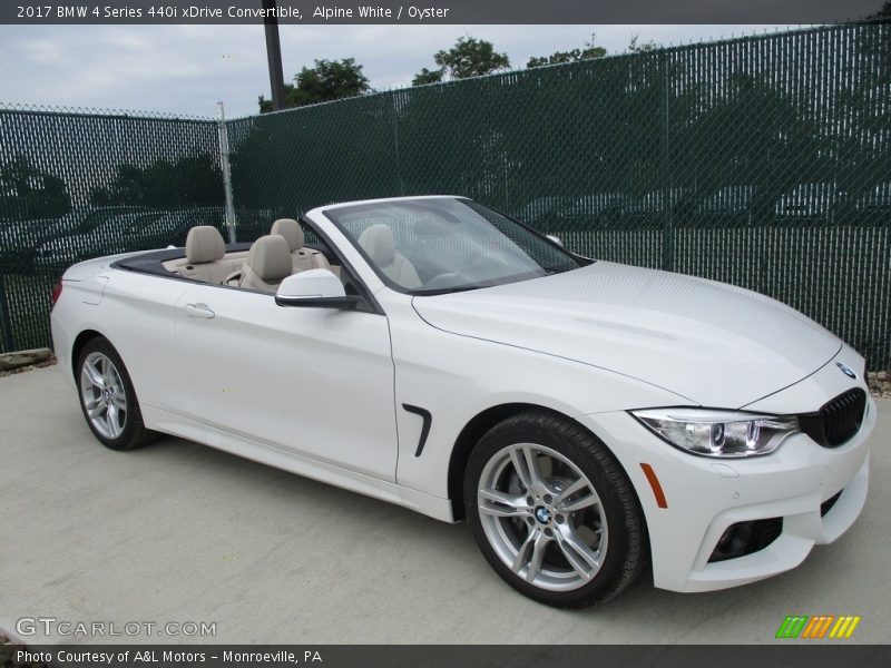  2017 4 Series 440i xDrive Convertible Alpine White