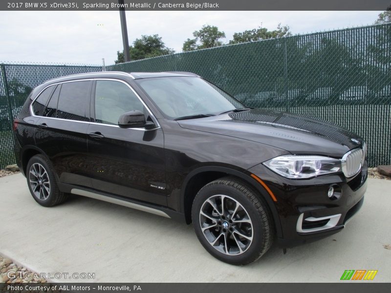 Front 3/4 View of 2017 X5 xDrive35i