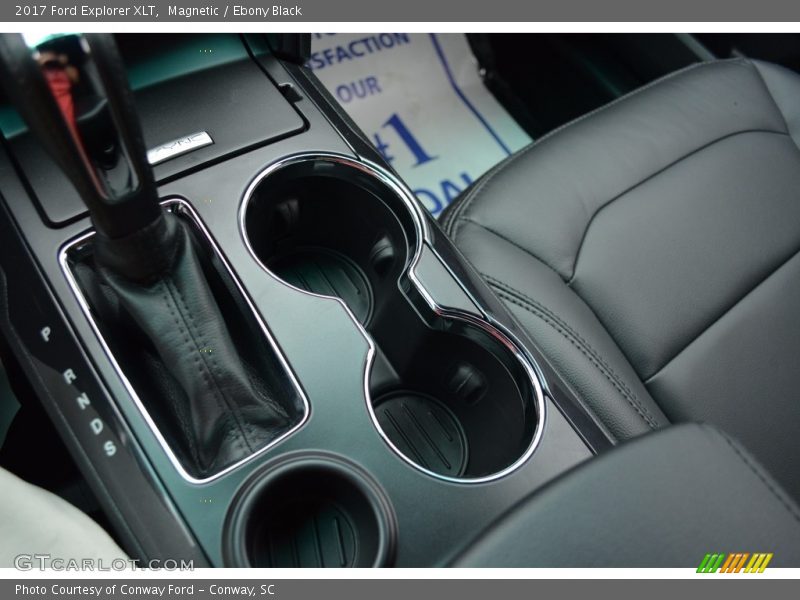 Magnetic / Ebony Black 2017 Ford Explorer XLT