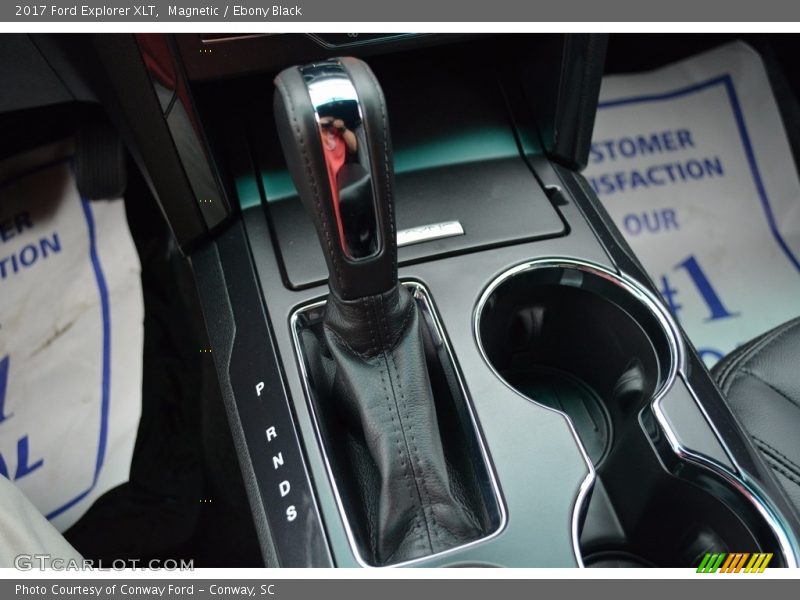 Magnetic / Ebony Black 2017 Ford Explorer XLT