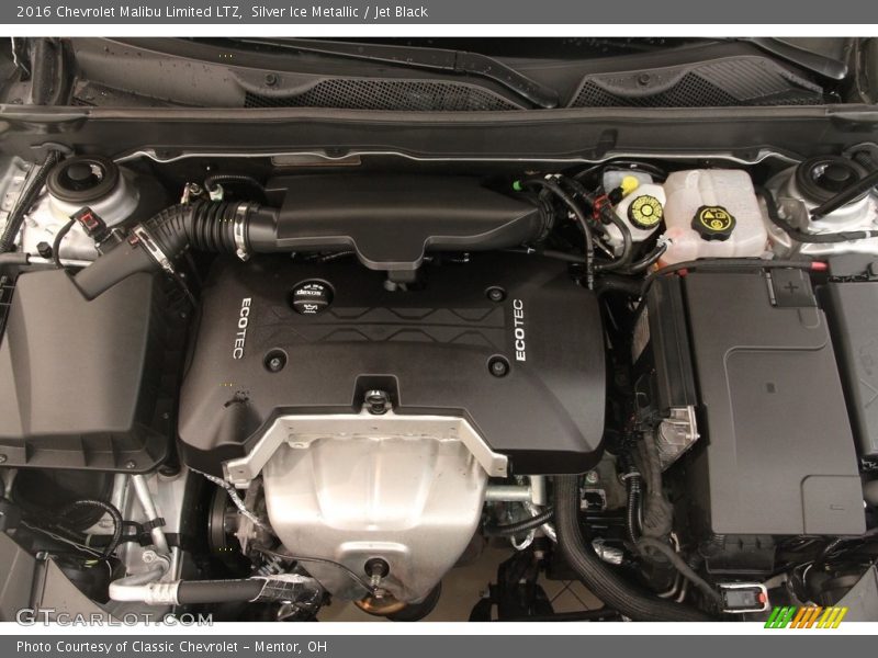 Silver Ice Metallic / Jet Black 2016 Chevrolet Malibu Limited LTZ