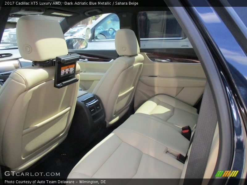 Rear Seat of 2017 XT5 Luxury AWD