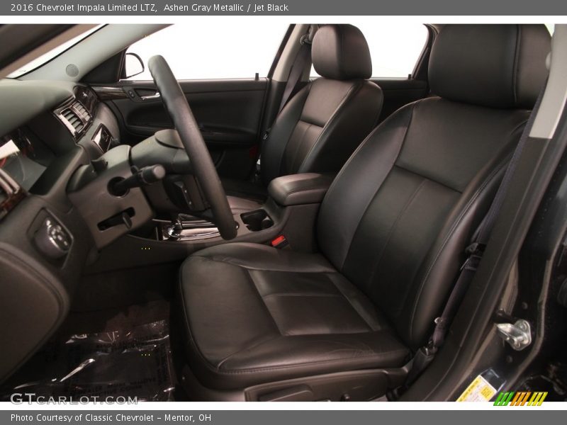 Ashen Gray Metallic / Jet Black 2016 Chevrolet Impala Limited LTZ
