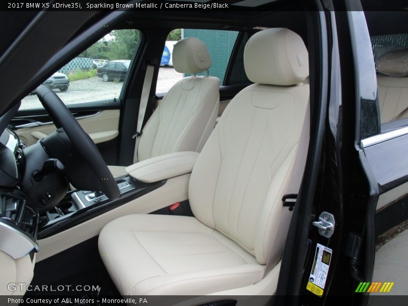  2017 X5 xDrive35i Canberra Beige/Black Interior