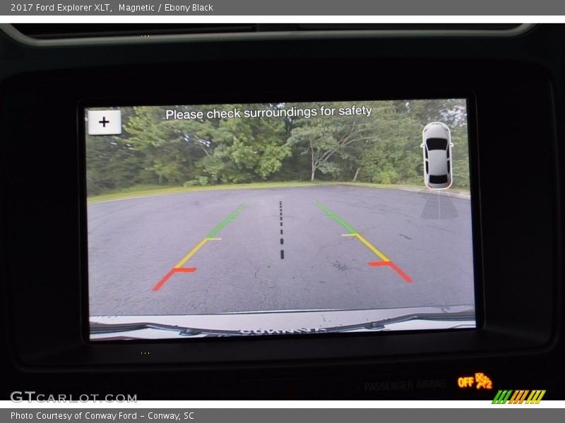 Magnetic / Ebony Black 2017 Ford Explorer XLT