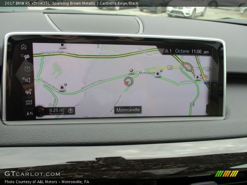 Navigation of 2017 X5 xDrive35i