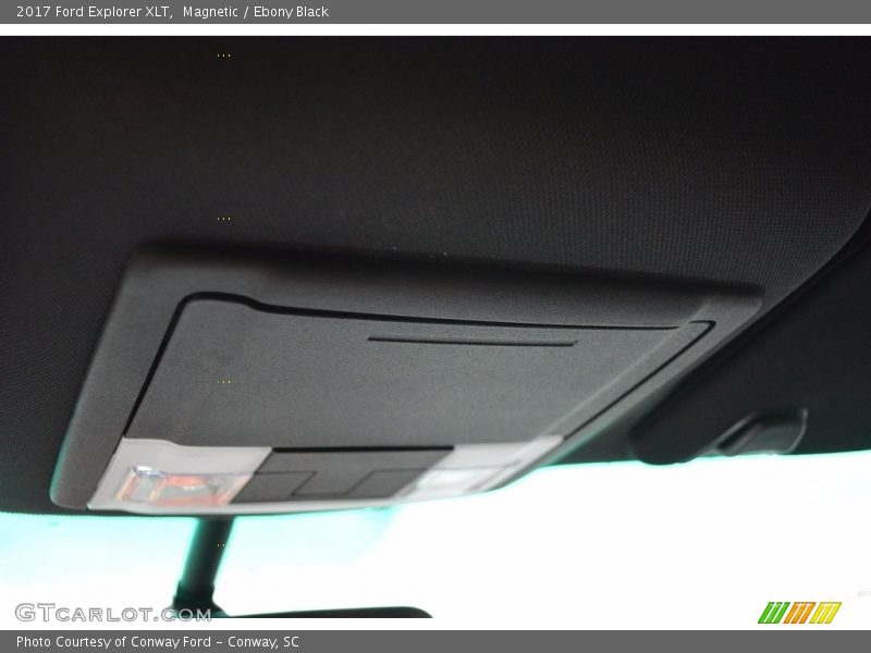 Magnetic / Ebony Black 2017 Ford Explorer XLT