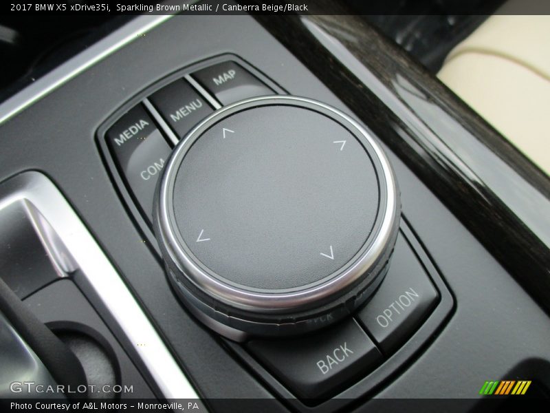 Controls of 2017 X5 xDrive35i