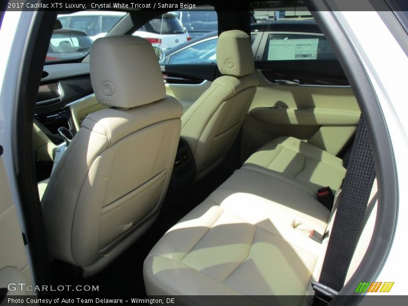 Rear Seat of 2017 XT5 Luxury