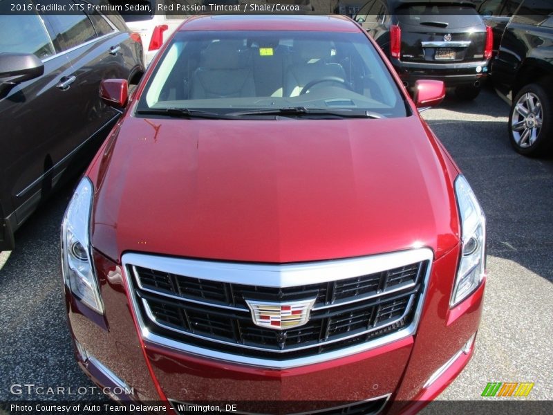 Red Passion Tintcoat / Shale/Cocoa 2016 Cadillac XTS Premium Sedan