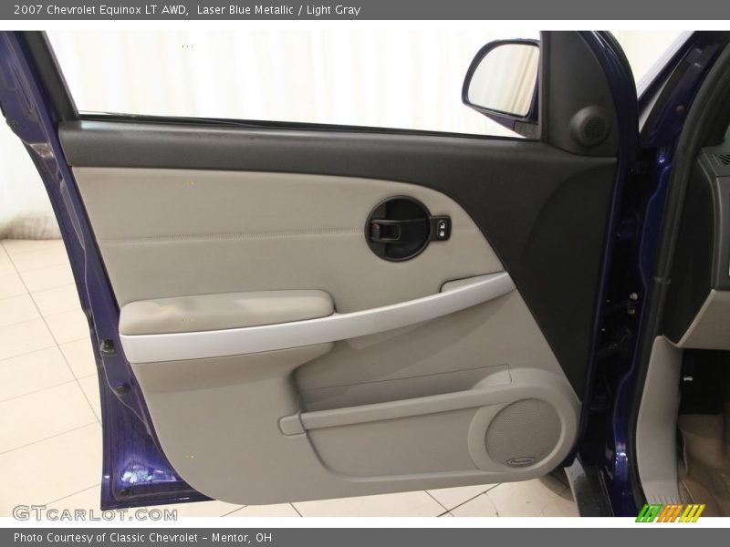 Laser Blue Metallic / Light Gray 2007 Chevrolet Equinox LT AWD
