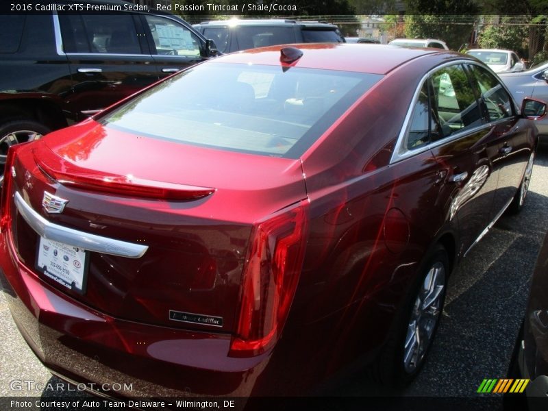 Red Passion Tintcoat / Shale/Cocoa 2016 Cadillac XTS Premium Sedan