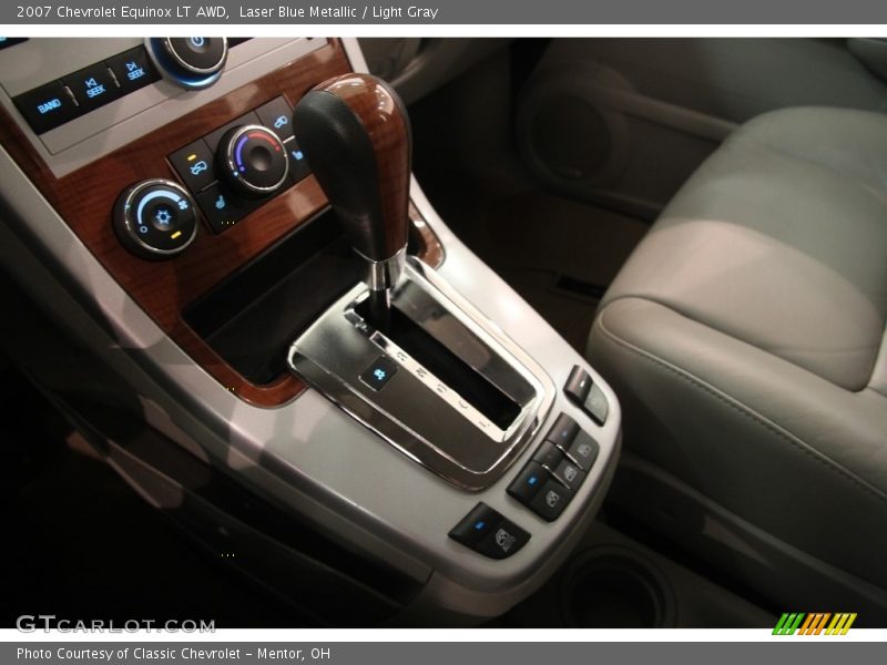 Laser Blue Metallic / Light Gray 2007 Chevrolet Equinox LT AWD